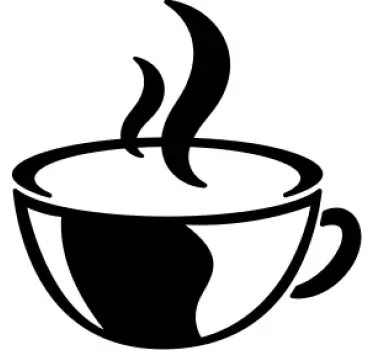 Kaffeetasse Fliesen Aufkleber - TenStickers