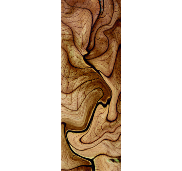 Kühlschrank Folie Textur Baumstamm - TenStickers