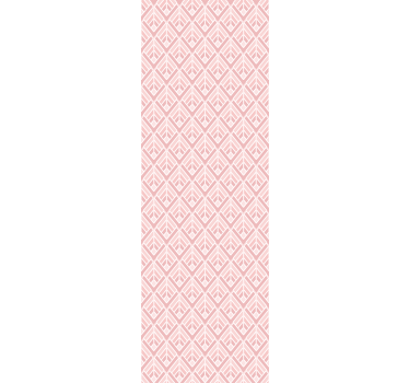 Kühlschrank Folie rosa art deco - TenStickers