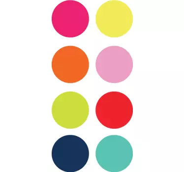 Wandtattoo Kreise - TenStickers