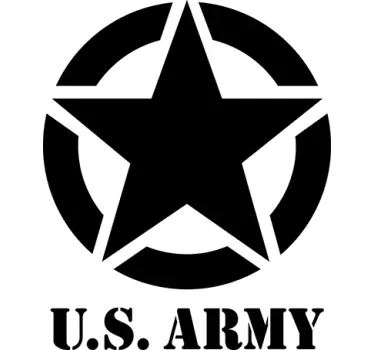 Aufkleber US Army - TenStickers