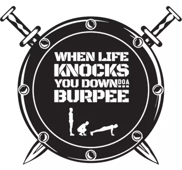 Sticker Burpee - TenStickers