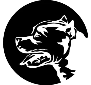 Autoaufkleber American Staffordshire Terrier - TenStickers