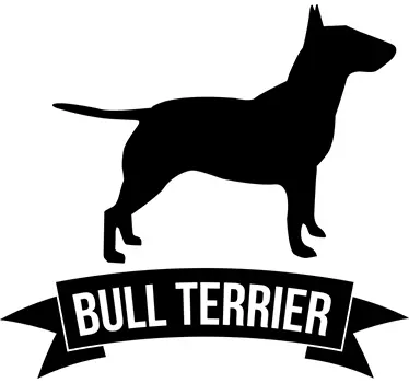 Autoaufkleber Bull Terrier - TenStickers