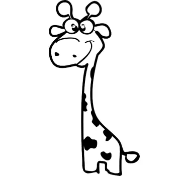 Baby Giraffe Aufkleber - TenStickers