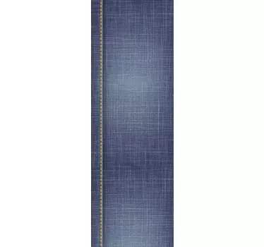 Blue Jeans Kühlschrank Folie - TenStickers