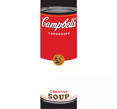 Campbells kühlschrank folie - TenStickers
