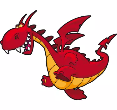 Drache Aufkleber - TenStickers