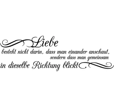 Exupery Liebe Aufkleber - TenStickers