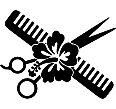 Friseur Sticker - TenStickers