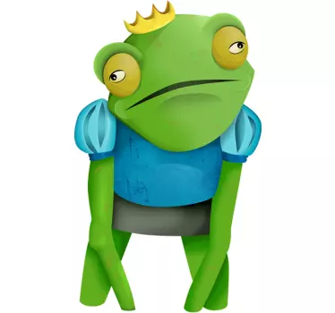 Froschkönig Aufkleber - TenStickers