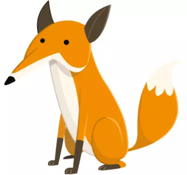 Fuchs Sticker - TenStickers