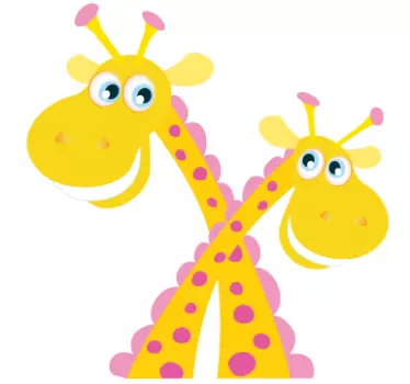 Giraffen Aufkleber - TenStickers