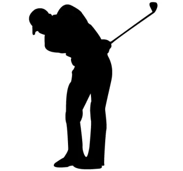 Golf Aufkleber - TenStickers