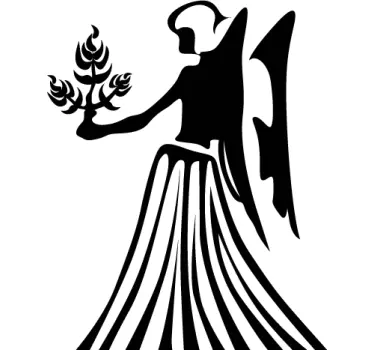Horoskop Jungfrau Aufkleber - TenStickers