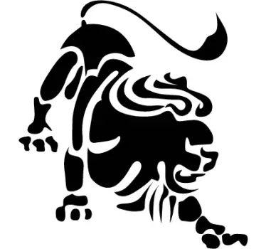 Horoskop Löwe Aufkleber - TenStickers
