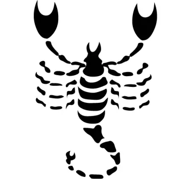 Horoskop Skorpion Aufkleber - TenStickers