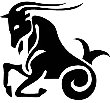 Horoskop Steinbock Aufkleber - TenStickers