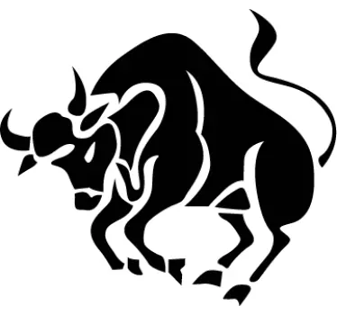 Horoskop Stier Aufkleber - TenStickers