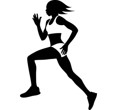Joggerin Aufkleber - TenStickers