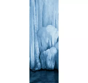 Kühlschrank Aufkleber Gletscher Foto - TenStickers