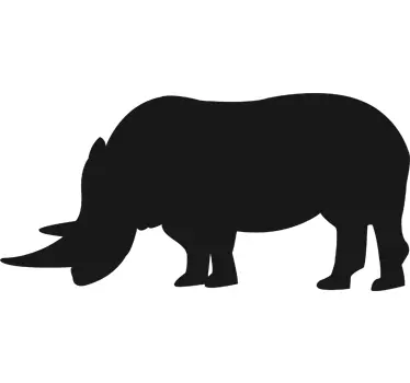 Nashorn Tafelfolie - TenStickers