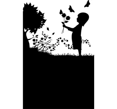 Tafelfolie Naturkind - TenStickers