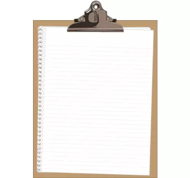 Notizblock Whiteboard Folie - TenStickers