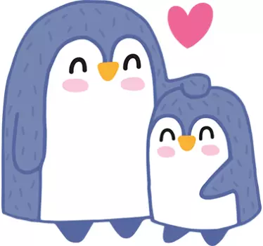 Pinguin Aufkleber - TenStickers