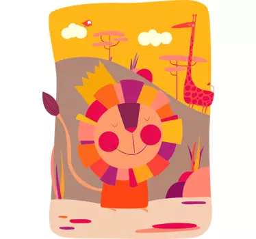 Safari Wandtattoo - TenStickers
