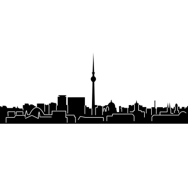 Skyline Berlin - TenStickers