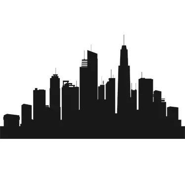 Skyline Tafelfolie - TenStickers