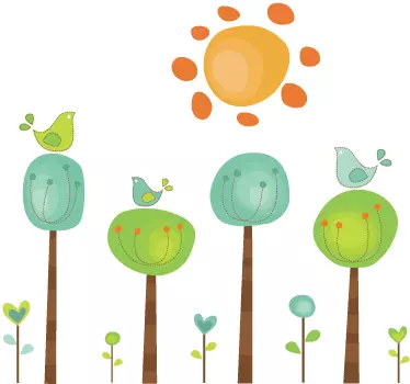 Sonnenplatz Aufkleber - TenStickers