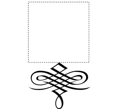 Sticker Lichtschalter kaligraphisches Ornament - TenStickers