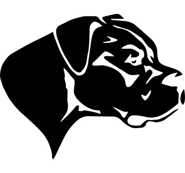 Tier Wandtattoo Hund - TenStickers