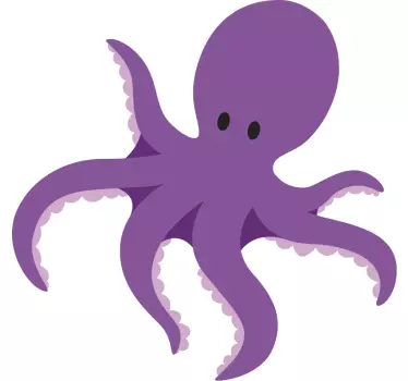 Tintenfisch Stern Aufkleber - TenStickers