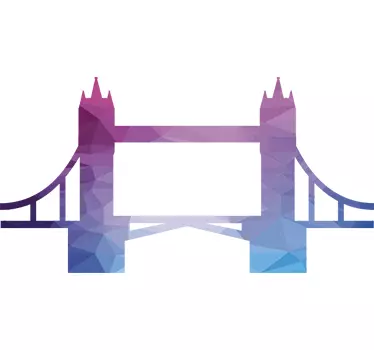 3D Wandtattoo London Towerbridge - TenStickers