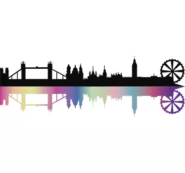 Wandtattoo Skyline London - TenStickers