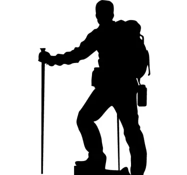 Wanderer Wandaufkleber - TenStickers