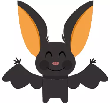 Wandtattoo Baby Fledermaus - TenStickers