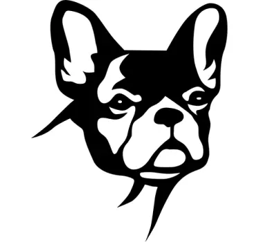 Wandtattoo Bulldogge - TenStickers