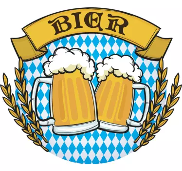Sticker Getränke Bier - TenStickers