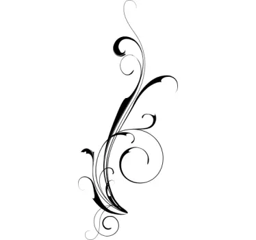 Wandtattoo filligranes Ornament - TenStickers