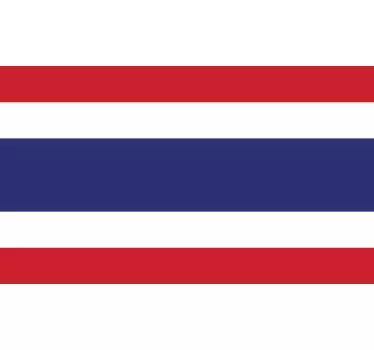 Wandtattoo Flagge Thailand - TenStickers