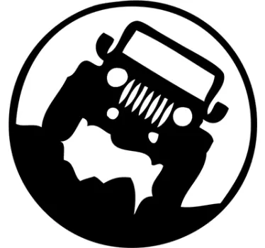Wandtattoo Geländewagen - TenStickers