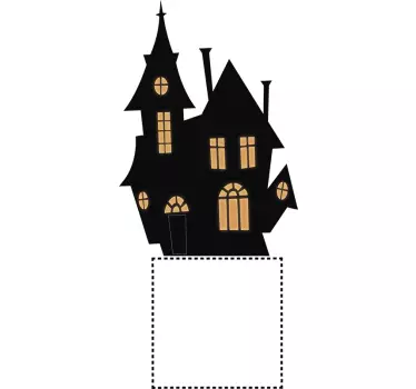 Wandtattoo für Zuhause Halloween Lichtchalter - TenStickers