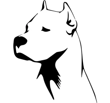 Wandtattoo Hund - TenStickers