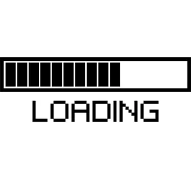 Wandtattoo "Loading" - TenStickers