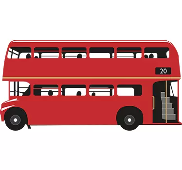 Wandtattoo London Bus - TenStickers