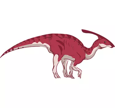 Wandtattoo Parasaurolophus - TenStickers